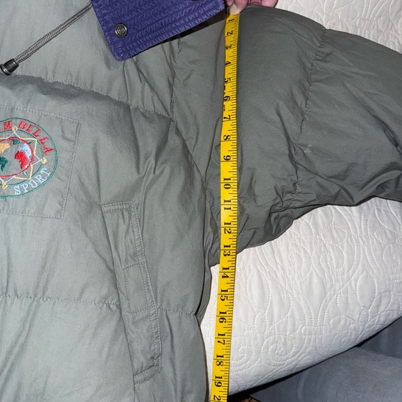 Vintage Brambilla France Men’s Cotton Poplin Duck Down Duvet Arctic Coat - Picture 14 of 14